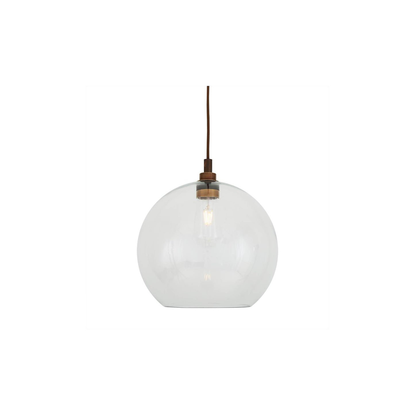 Leith 35cm Open Globe Pendant Light IP65