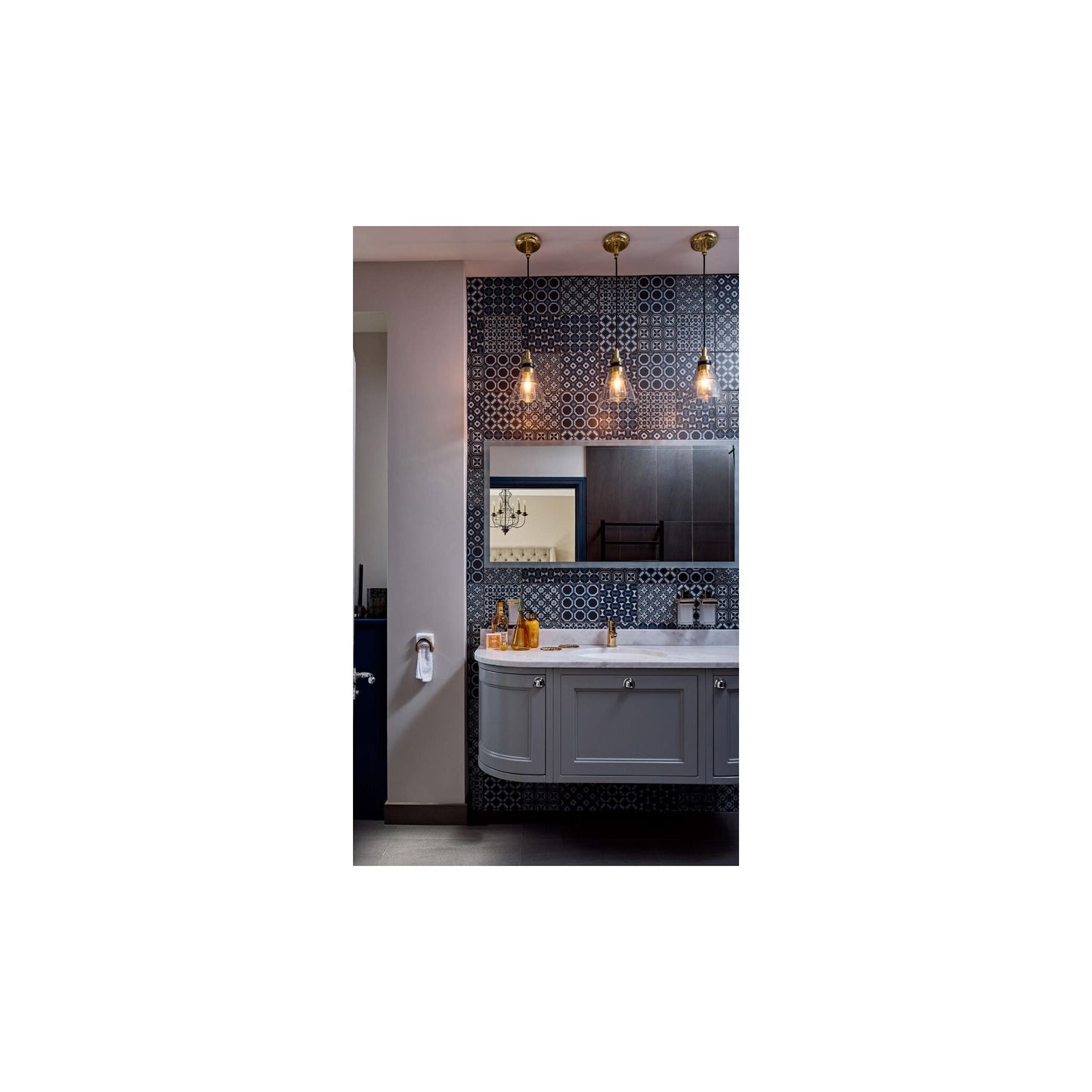 Kairi Glass Pendant Light IP65