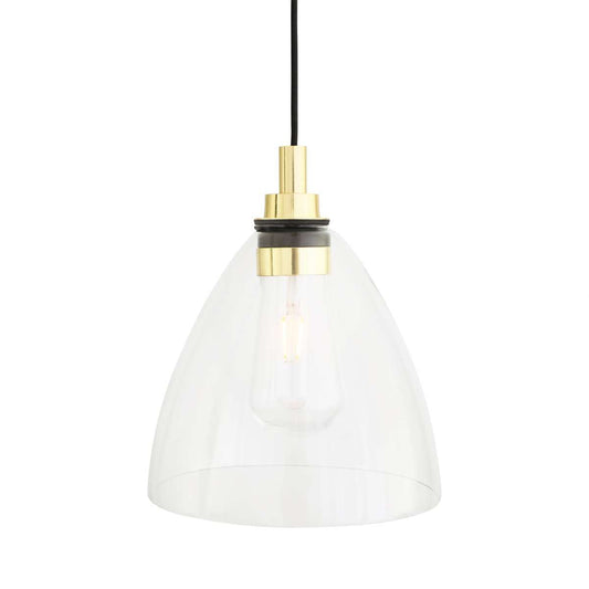 Caspian Opal Glass Pendant IP65