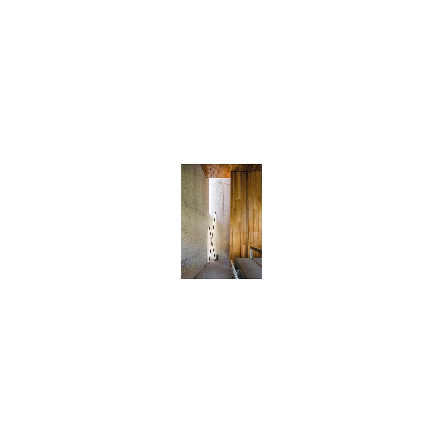 Sticks 7338 LED Floor Lamp Black with Two Rods