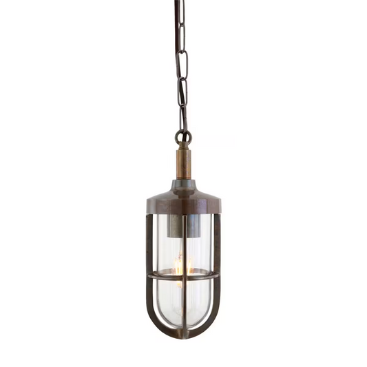Owel A Nautical Brass Pendant Light IP65