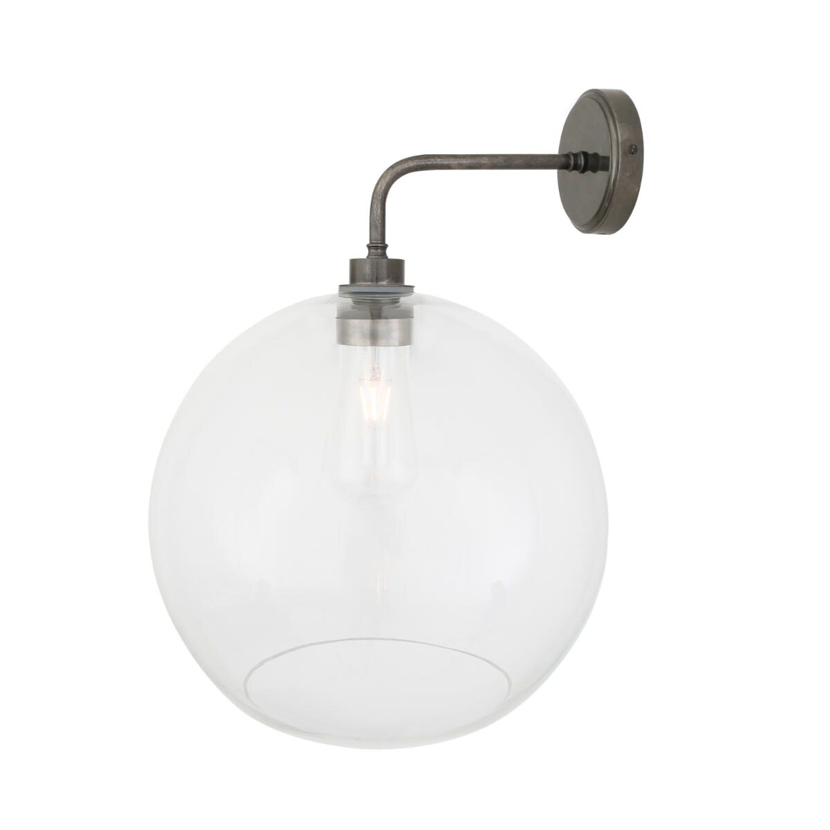 Leith Opal Glass Wall Light
