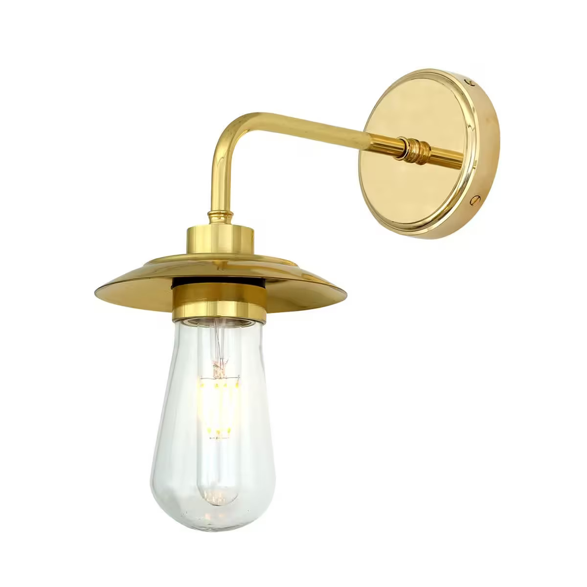 Ren Brass Bathroom Wall Light