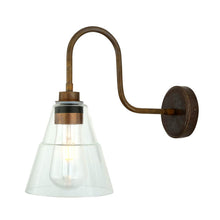 Mullan Kairi Glass Swan Neck Wall Light