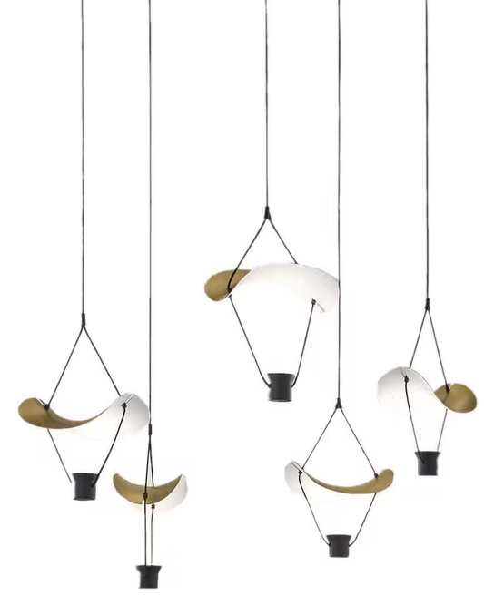 Vollee C5 P 5-Light LED Bar Pendant
