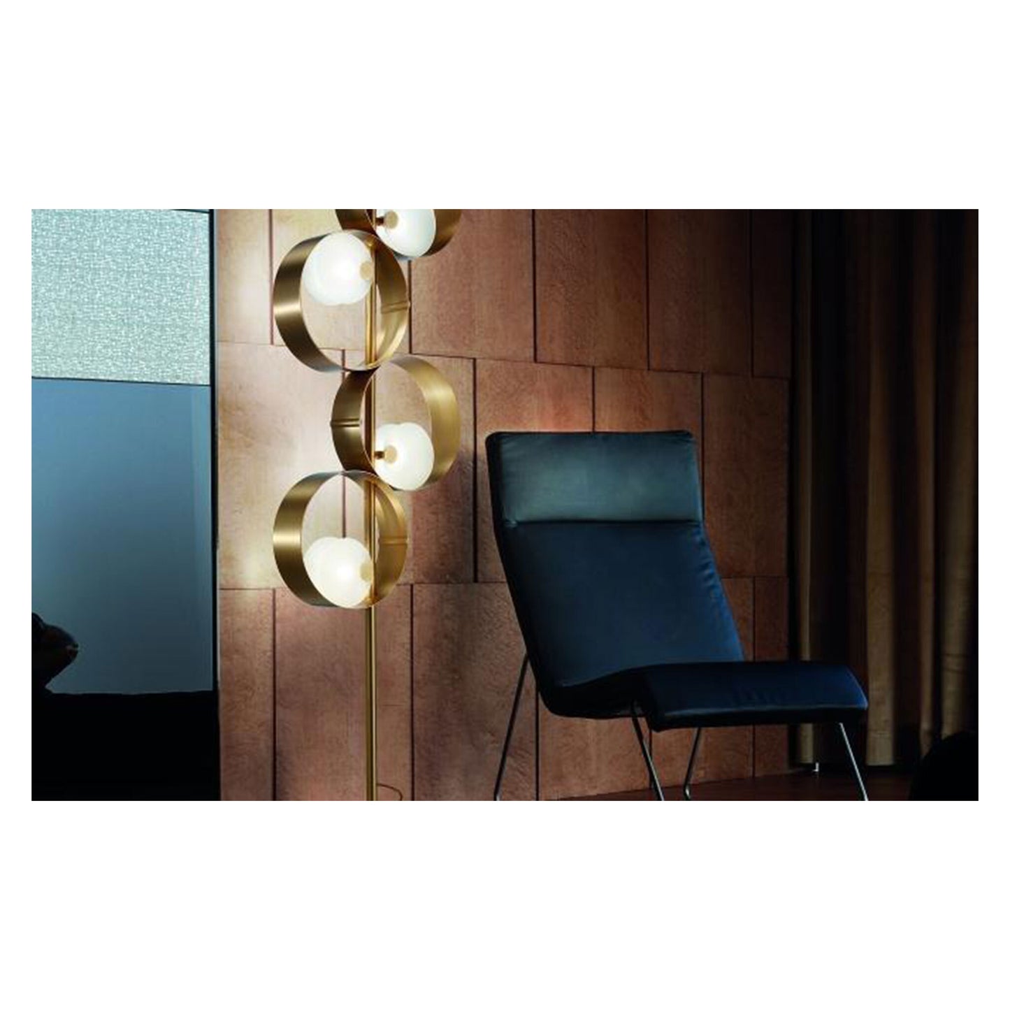Sound STL5 G18+V90 Floor Lamp Brushed Gold