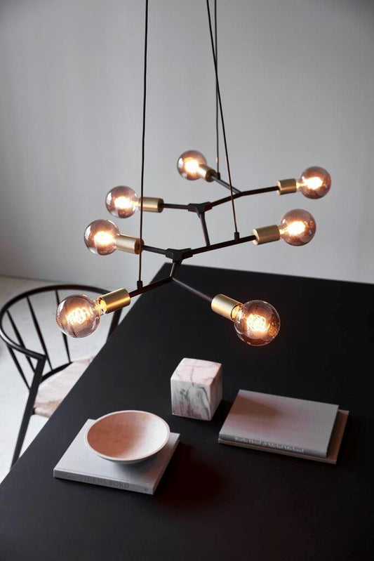 Josefine 7-Light Pendant Black