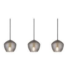 Orbform 3-Light Pendant Smoke