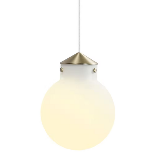 Raito 22 Round Pendant Brass