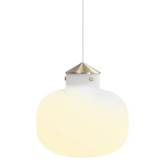 Raito 30 Oval Pendant Brass