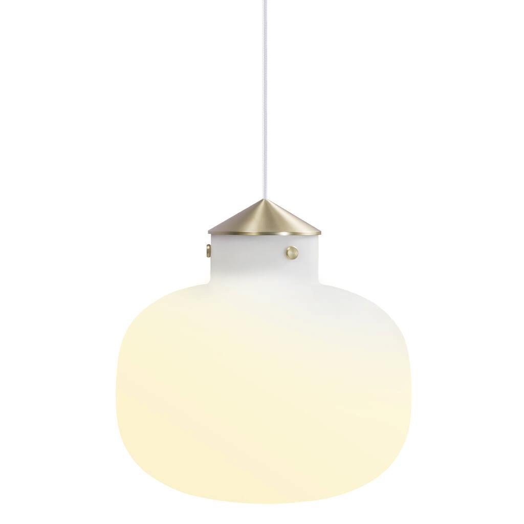 Raito 30 Oval Pendant Brass