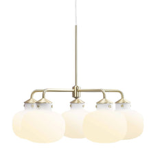 Raito 5-Arm Pendant Brass