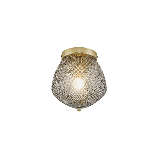 Orbform Ceiling Light Smoke