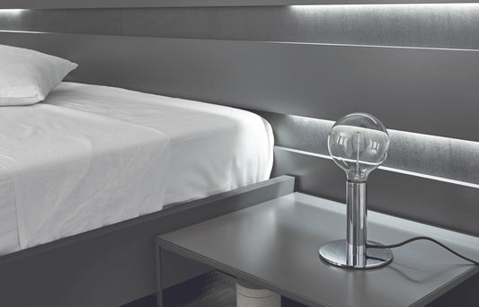 Less Steel Table Lamp