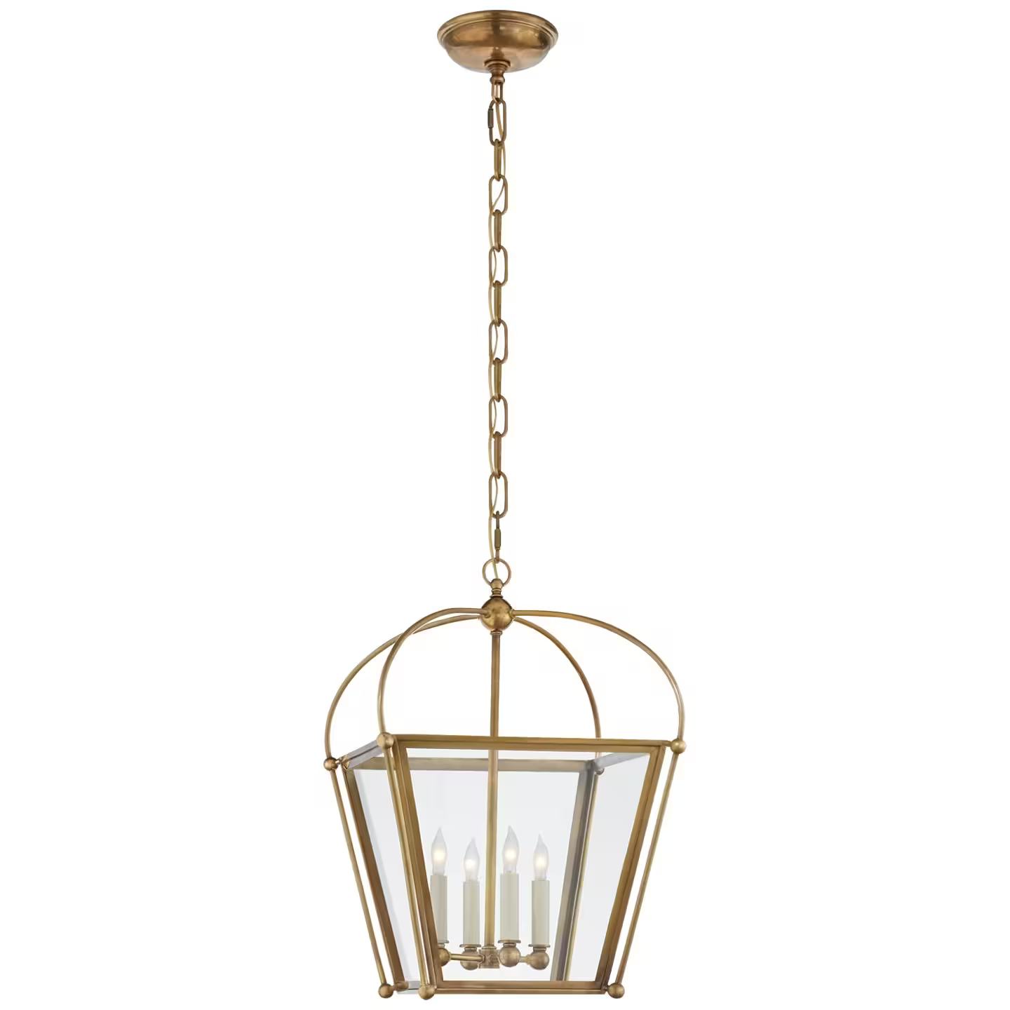 Riverside Small Square Pendant Lantern