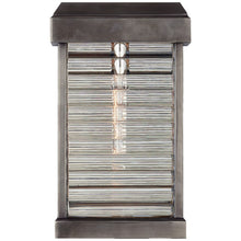 Dunmore Small Curved Glass Louver Sconce