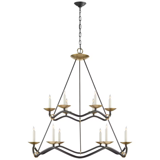 Choros Two-Tier Chandelier