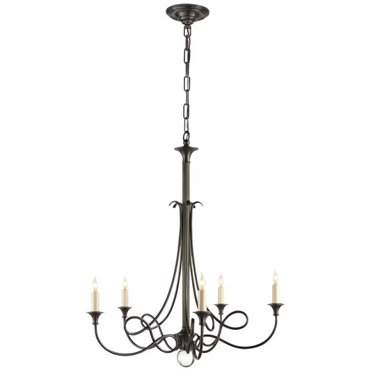 Twist 4-Light Chandelier