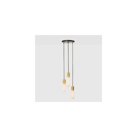Basalt Triple Pendant