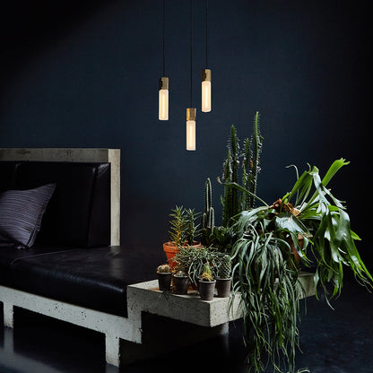 Tala Basalt Triple Pendant