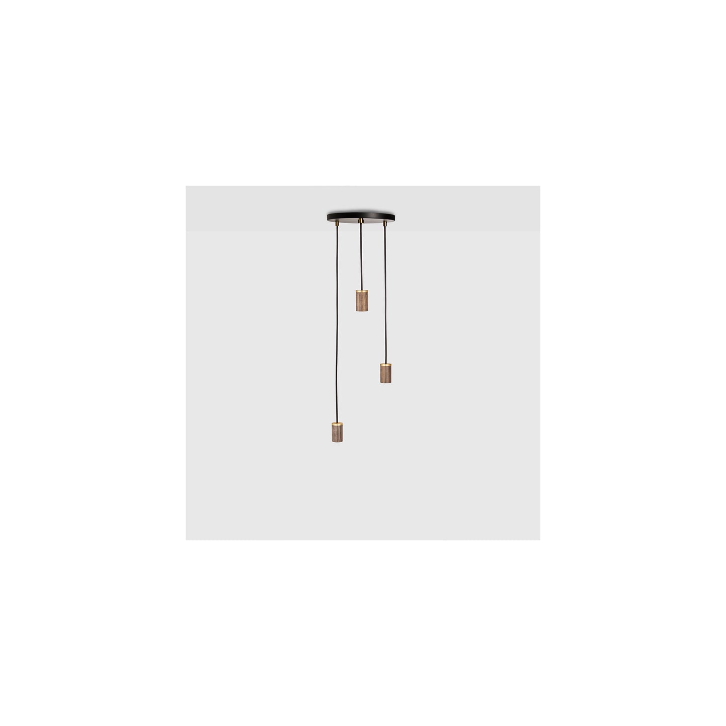 Triple Pendant Black