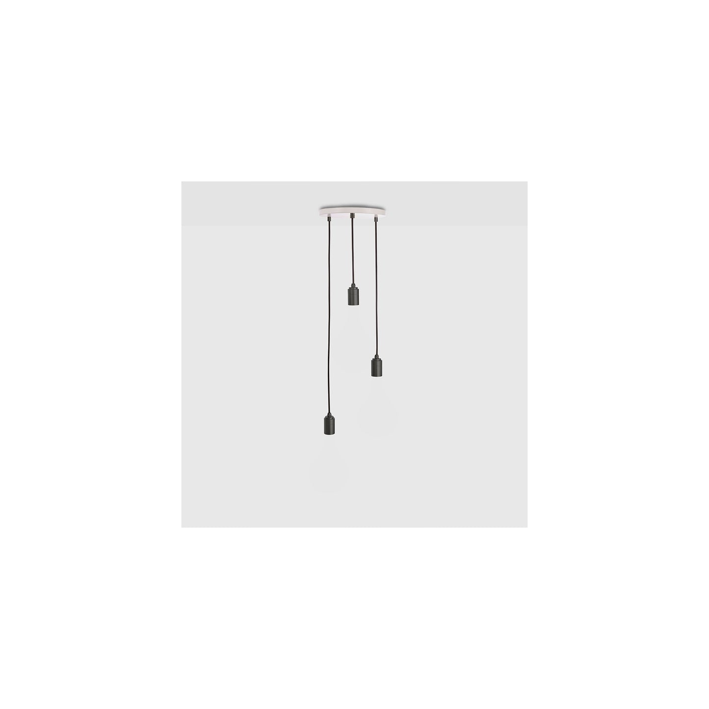 Triple Pendant White