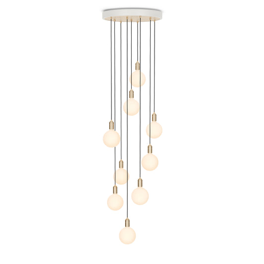 Nine Pendant with Sphere IV Bulbs