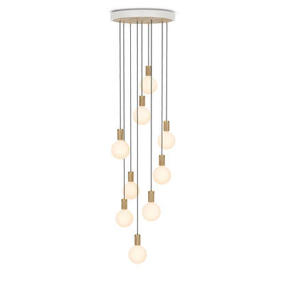 Nine Pendant with Sphere IV Bulbs