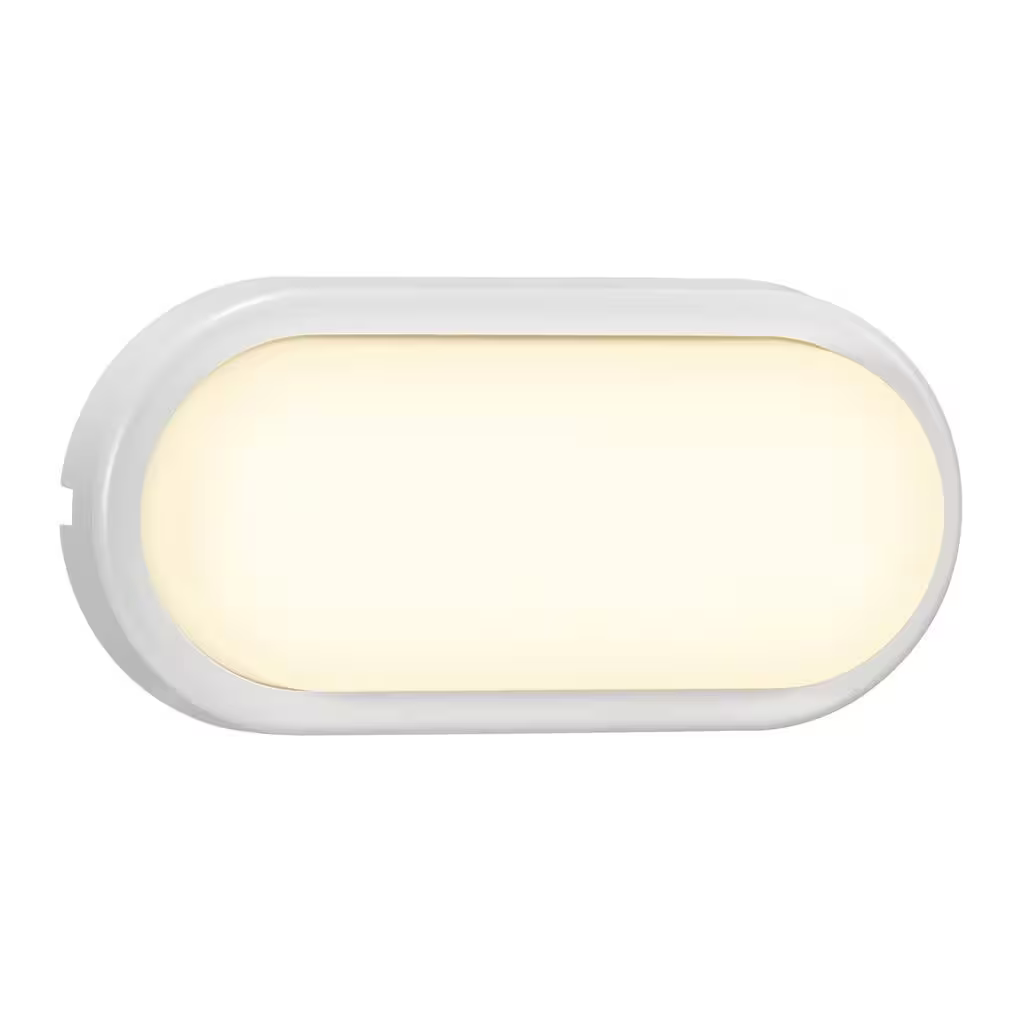 Cuba Bright Oval Outdoor LED Wall Light