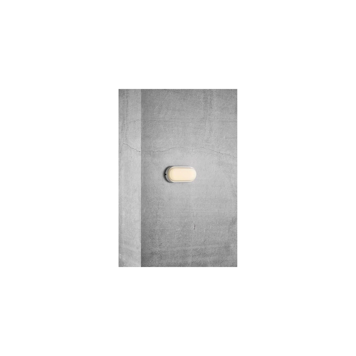 Cuba Energy Oval Outdoor LED Wall Light