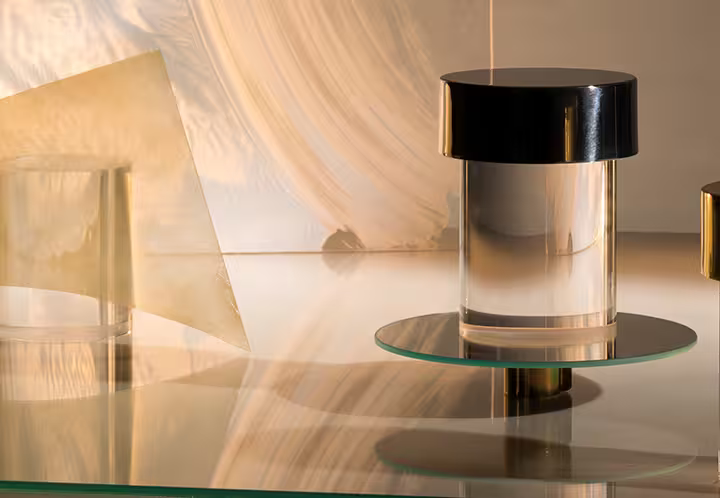 Last Order Indoor/Outdoor Clear LED Table Lamp