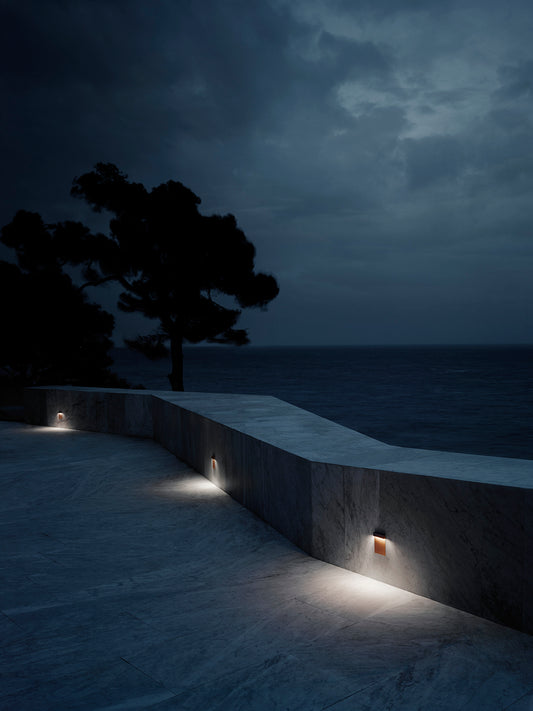 Real Matter 3000K LED Recessed Wall Light