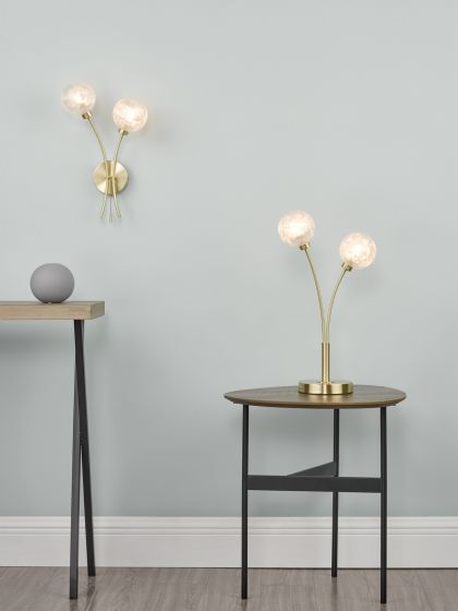 Dar Avari 2-Light Wall Light