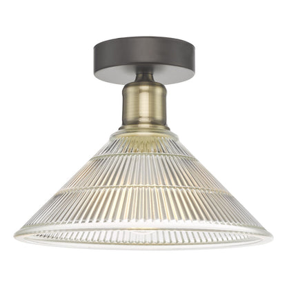 Dar Boyd Flush Ceiling Light