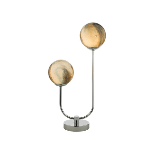 Mikara 2-Light Table Lamp Polished Chrome