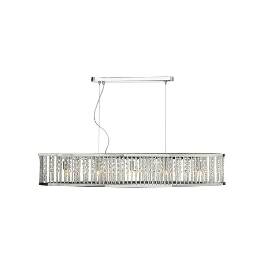 Nantes 5-Light Bar Pendant Polished Chrome
