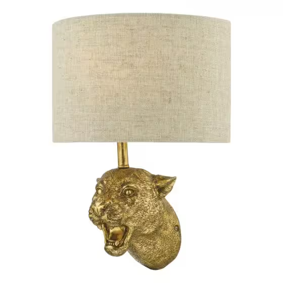 Ruri Leopard Wall Light