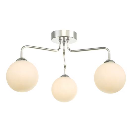 Feya 3-Light Semi Flush