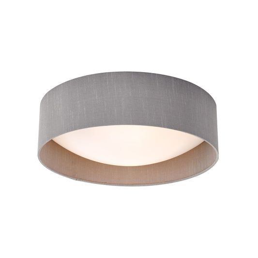 Nysa 2-Light Medium Flush Mount with Faux Silk 40cm Shade
