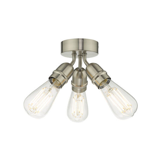 Yao 3-Light Flush Mount