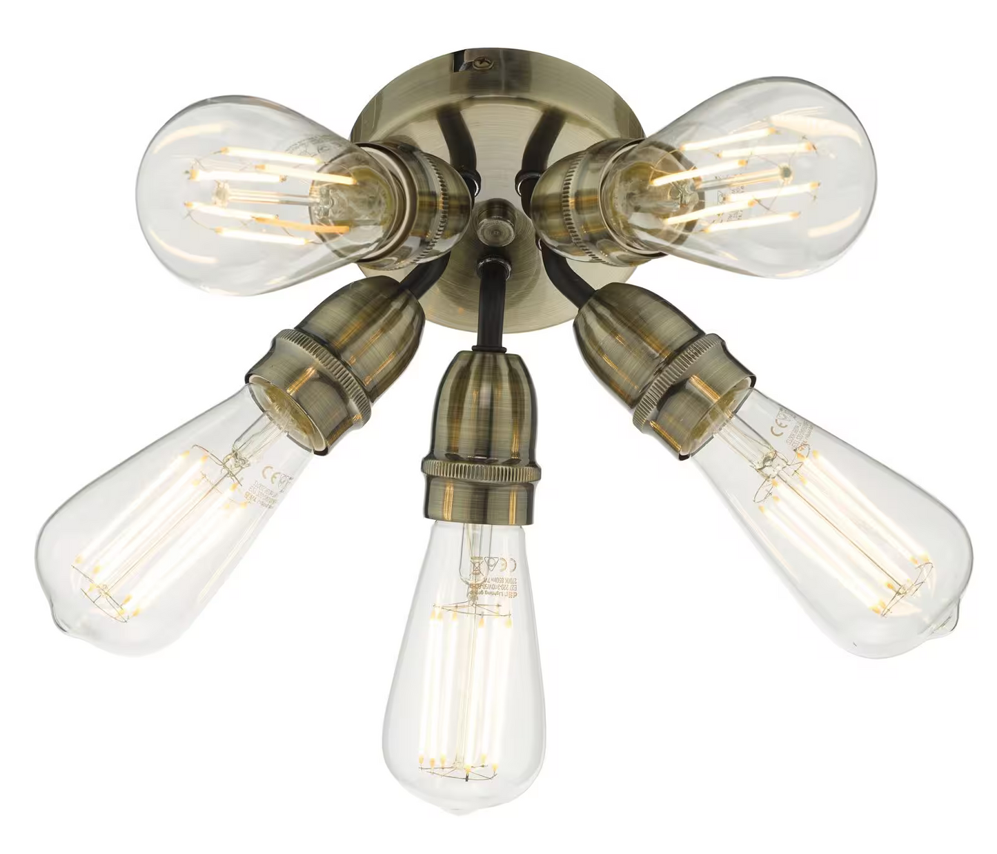 Yao 5-Light Flush Mount