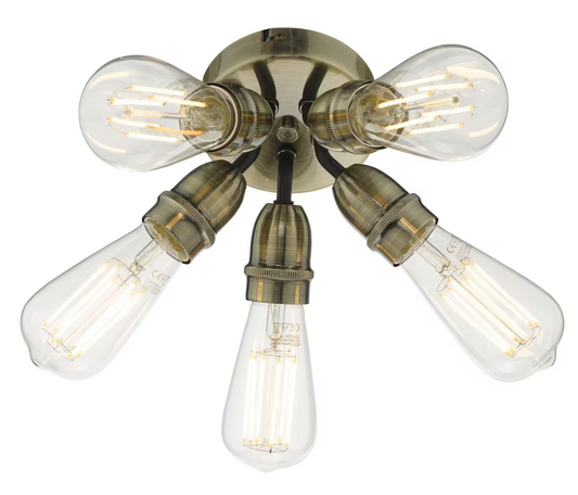 Yao 5-Light Flush Mount