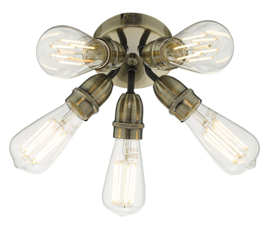 Yao 5-Light Flush Mount