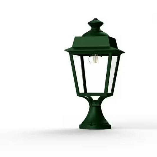Place des Vosges 1 Evolution Small Clear Glass Pedestal