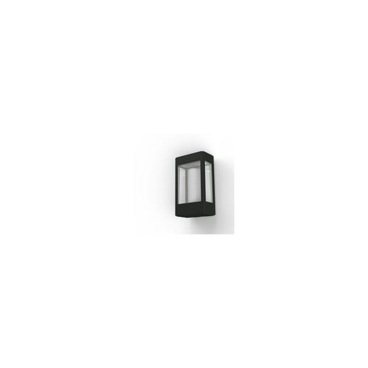 Tetra Model 1 Clear Glass E27 Wall Bracket with Extruded Aluminium Profile
