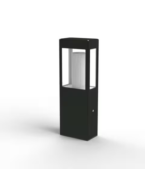 Tetra Small Clear Glass E27 Bollard