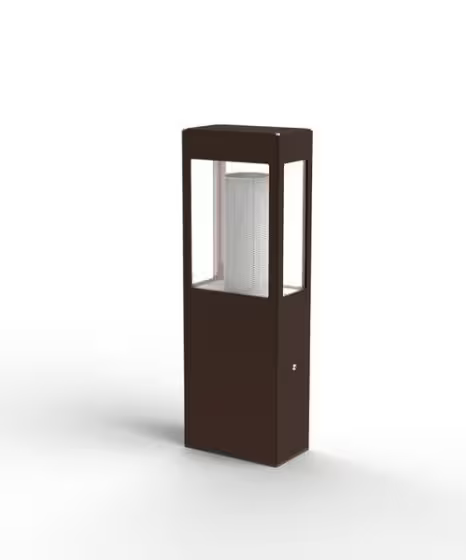 Tetra Small Clear Glass E27 Bollard