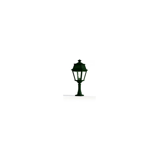 Avenue 2 Model 6 Clear Glass Pillar Mount Lantern