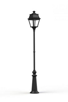 Avenue 2 Large Clear Glass 3000K LED Lamp Post
