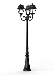 Avenue Model 2 Clear Glass LED Lamp Post
